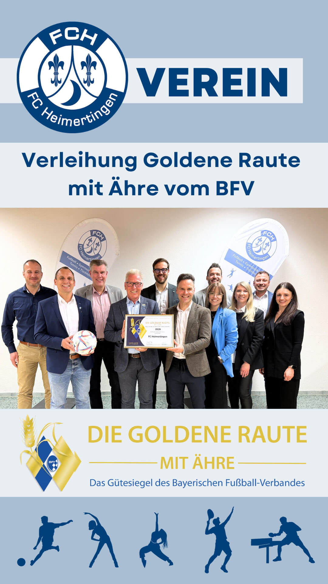 FCH Goldene Raute mit Ähre FCH Goldene Raute mit Ähre